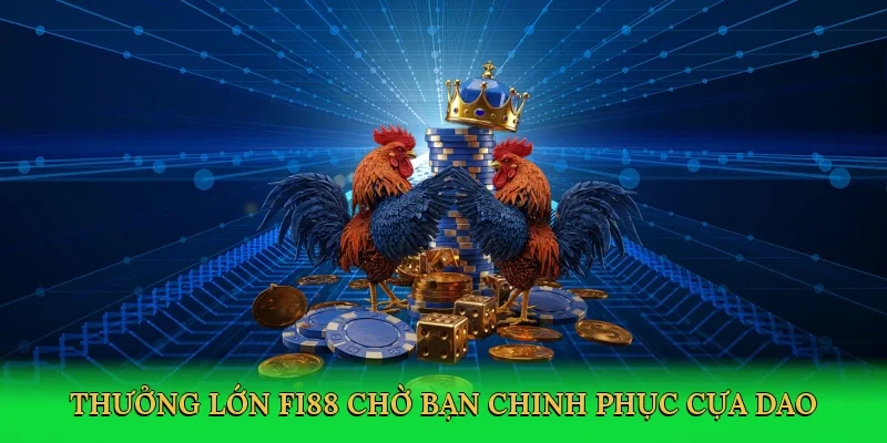 Thưởng lớn FI88 chờ bạn chinh phục cựa dao